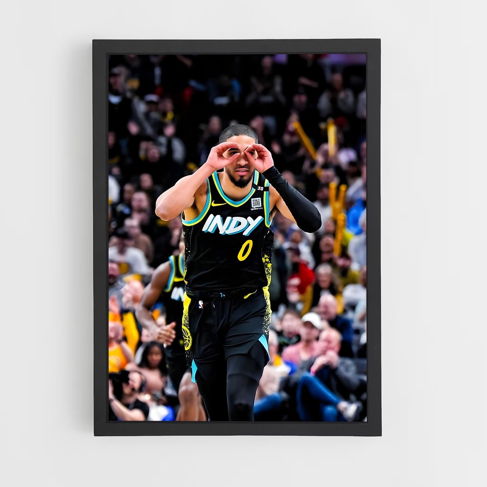 Poster La Réaction Électrisante – affiche Basketball (vue 2)